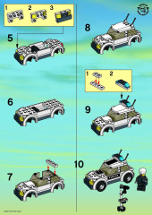 LEGO 7236 instructions page 2 – build guide