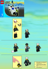 LEGO 7237 instructions page 1 – build guide