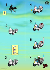 LEGO 7237 instructions page 2 – build guide