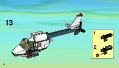 LEGO 7237 instructions page 12 – build guide