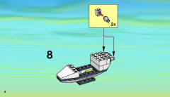 LEGO 7237 instructions page 6 – build guide