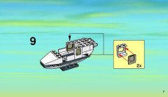 LEGO 7237 instructions page 7 – build guide
