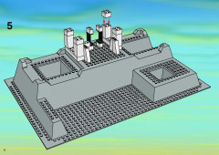LEGO 7237 instructions page 6 – build guide