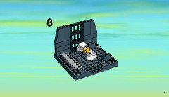 LEGO 7237 instructions page 9 – build guide