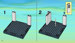 LEGO 7237 instructions page 2 – build guide