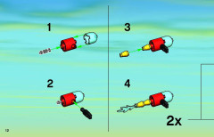 LEGO 7238 instructions page 12 – build guide