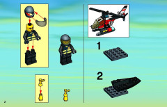 LEGO 7238 instructions page 2 – build guide