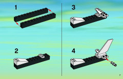 LEGO 7238 instructions page 7 – build guide