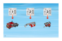 LEGO 7239 instructions page 2 – build guide