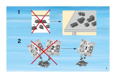 LEGO 7239 instructions page 3 – build guide