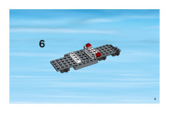 LEGO 7239 instructions page 9 – build guide