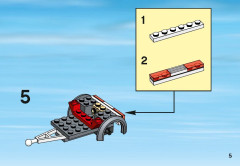 LEGO 7239 instructions page 5 – build guide