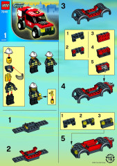 LEGO 7240 instructions page 1 – build guide