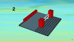LEGO 7240 instructions page 3 – build guide