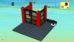 LEGO 7240 instructions page 10 – build guide