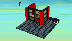 LEGO 7240 instructions page 9 – build guide