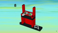 LEGO 7240 instructions page 9 – build guide