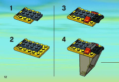 LEGO 7242 instructions page 12 – build guide