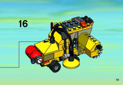 LEGO 7242 instructions page 19 – build guide