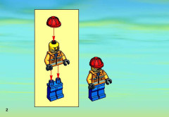 LEGO 7242 instructions page 2 – build guide