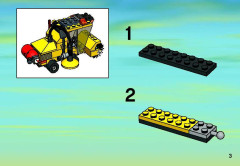 LEGO 7242 instructions page 3 – build guide