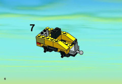 LEGO 7242 instructions page 6 – build guide