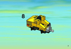 LEGO 7242 instructions page 7 – build guide