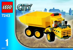 LEGO 7243 instructions page 1 – build guide