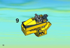LEGO 7243 instructions page 10 – build guide