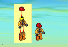 LEGO 7243 instructions page 2 – build guide