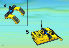 LEGO 7243 instructions page 6 – build guide
