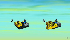 LEGO 7243 instructions page 11 – build guide
