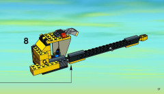 LEGO 7243 instructions page 17 – build guide