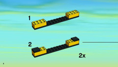 LEGO 7243 instructions page 4 – build guide