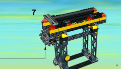 LEGO 7243 instructions page 17 – build guide