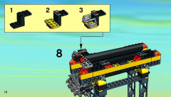 LEGO 7243 instructions page 18 – build guide