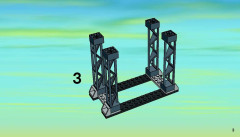 LEGO 7243 instructions page 3 – build guide