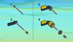 LEGO 7243 instructions page 8 – build guide