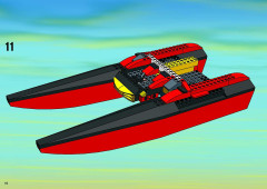 LEGO 7244 instructions page 10 – build guide