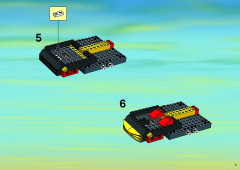 LEGO 7244 instructions page 5 – build guide