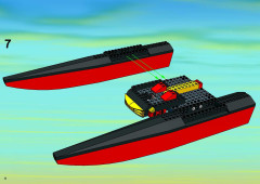 LEGO 7244 instructions page 6 – build guide