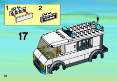 LEGO 7245 instructions page 18 – build guide