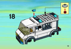 LEGO 7245 instructions page 19 – build guide