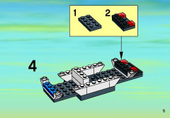 LEGO 7245 instructions page 5 – build guide