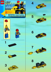 LEGO 7246 instructions page 1 – build guide