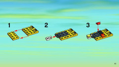 LEGO 7248 instructions page 11 – build guide