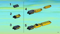 LEGO 7248 instructions page 13 – build guide