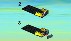 LEGO 7248 instructions page 3 – build guide