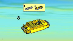LEGO 7248 instructions page 6 – build guide