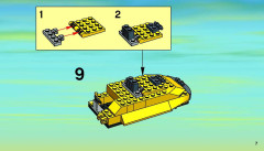LEGO 7248 instructions page 7 – build guide